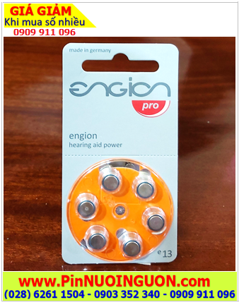 Pin trợ thính ENGION PR48 _Pin số 13, Pin máy điếc PR48 /13 Hearing Aid Power (Xuất xứ ĐỨC)